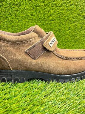 Ralph Lauren Polo Sport Womens Size 7 Brown Casual Outdoor Suede Boots Shoes